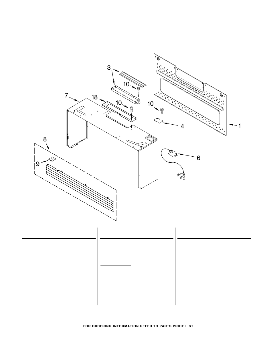 Cabinet and installation, Cabinet and installation parts | Whirlpool GH4155XPS3 User Manual | Page 7 / 7