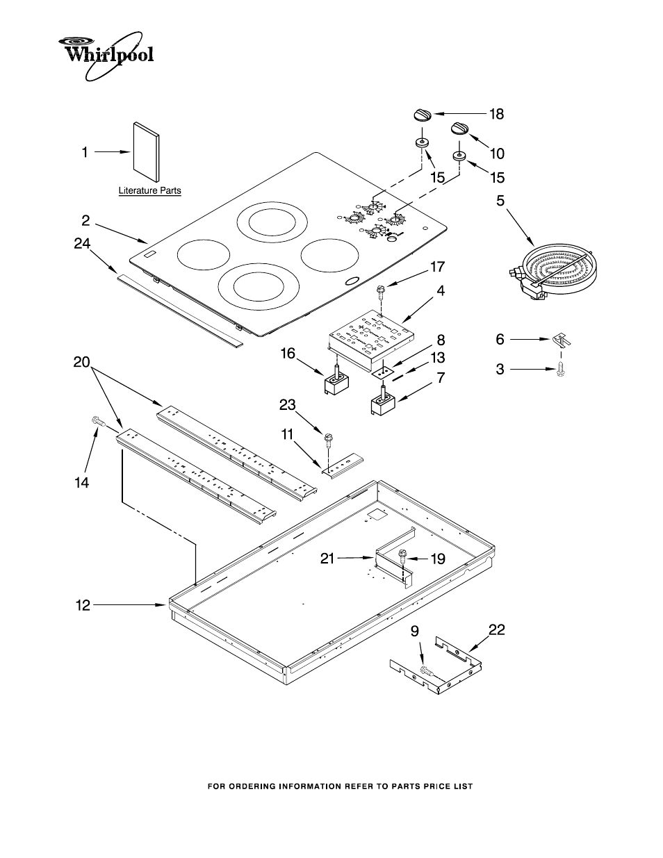 Whirlpool CERAN GJC3054RB02 User Manual | 3 pages