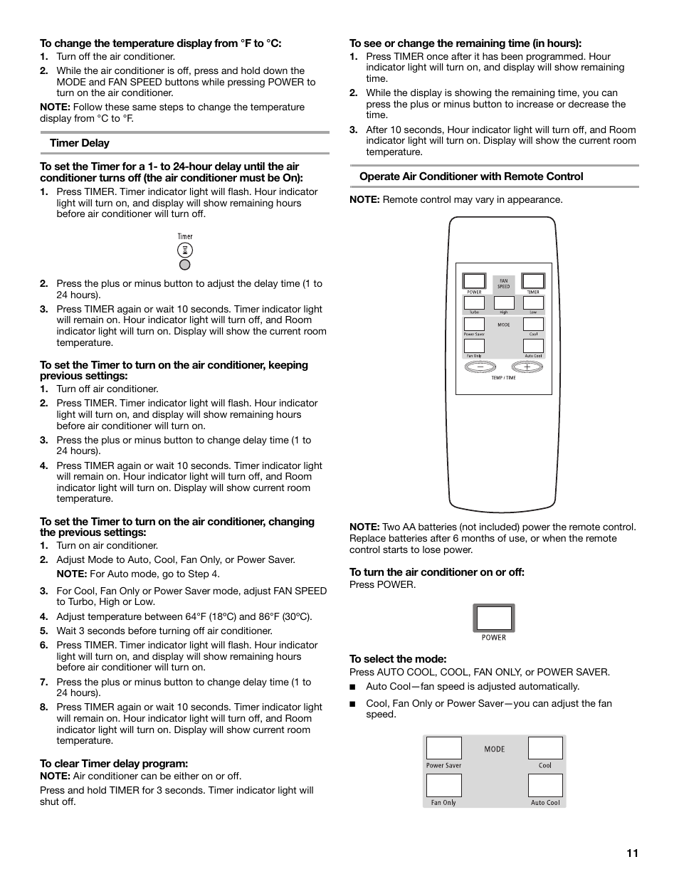 Whirlpool ACC082XR0 User Manual | Page 11 / 32