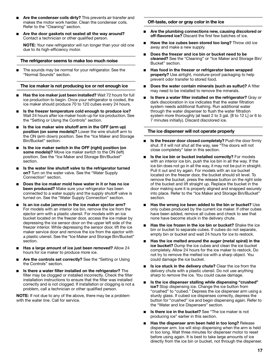 Whirlpool 6GC5THGXKS00 User Manual | Page 17 / 20