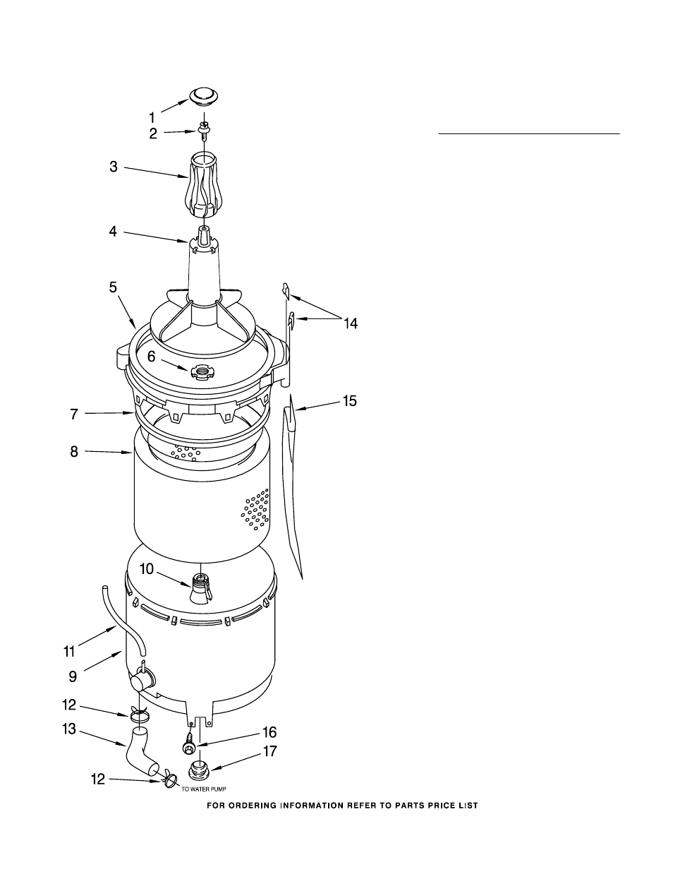 Tub and basket, Tub and basket parts | Whirlpool LTG5243DQ1 User Manual | Page 13 / 19