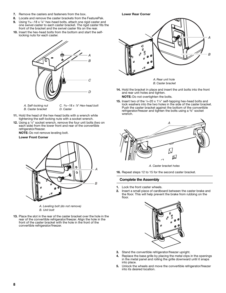 Whirlpool ator 2314466 User Manual | Page 8 / 48