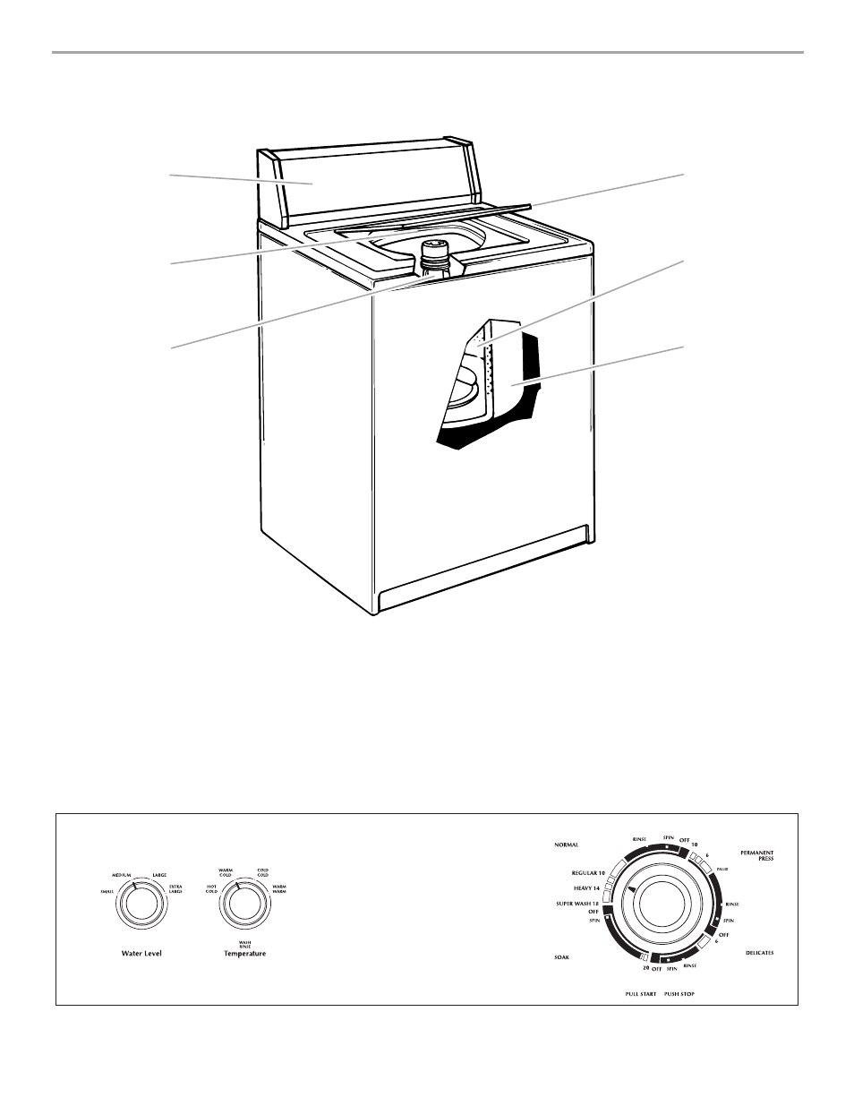 Parts and features | Whirlpool Conservator 3953964 User Manual | Page 4 / 12