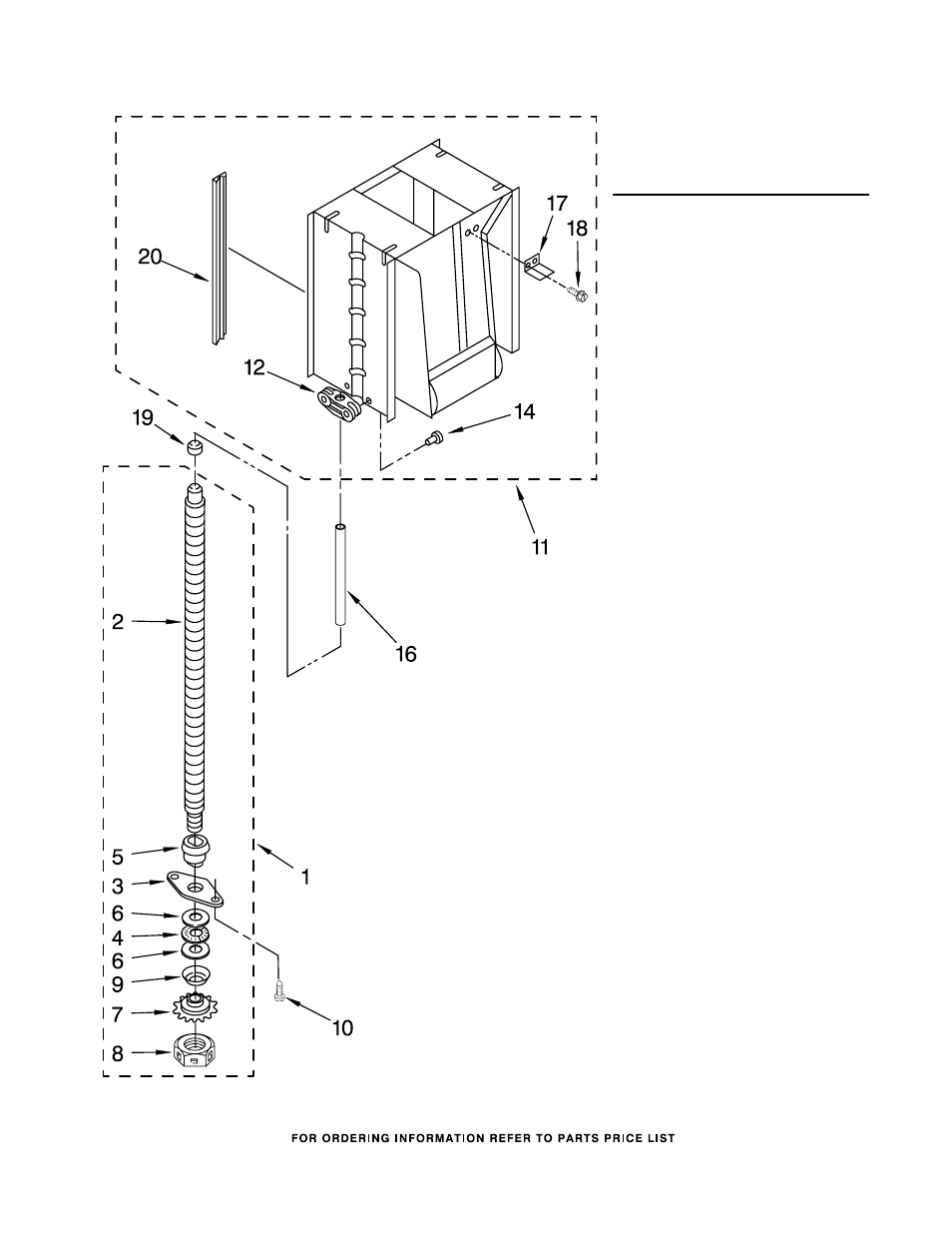 Powerscrew and ram, Powerscrew and ram parts | Whirlpool GC900QPPB2 User Manual | Page 7 / 8