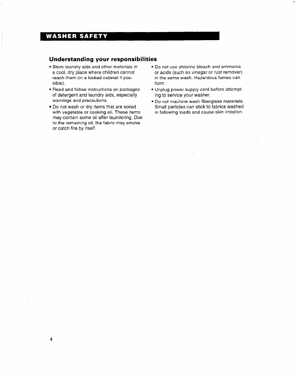 Understanding your responsibilities | Whirlpool 3363560 User Manual | Page 4 / 23