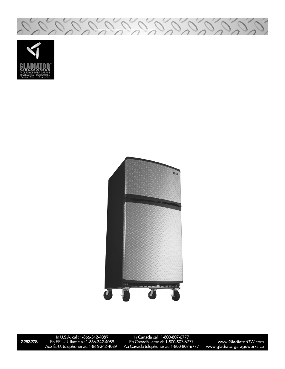 Whirlpool FREEZERATOR CONVERTIBLE REFRIGERATOR/FREEZER User Manual | 44 pages
