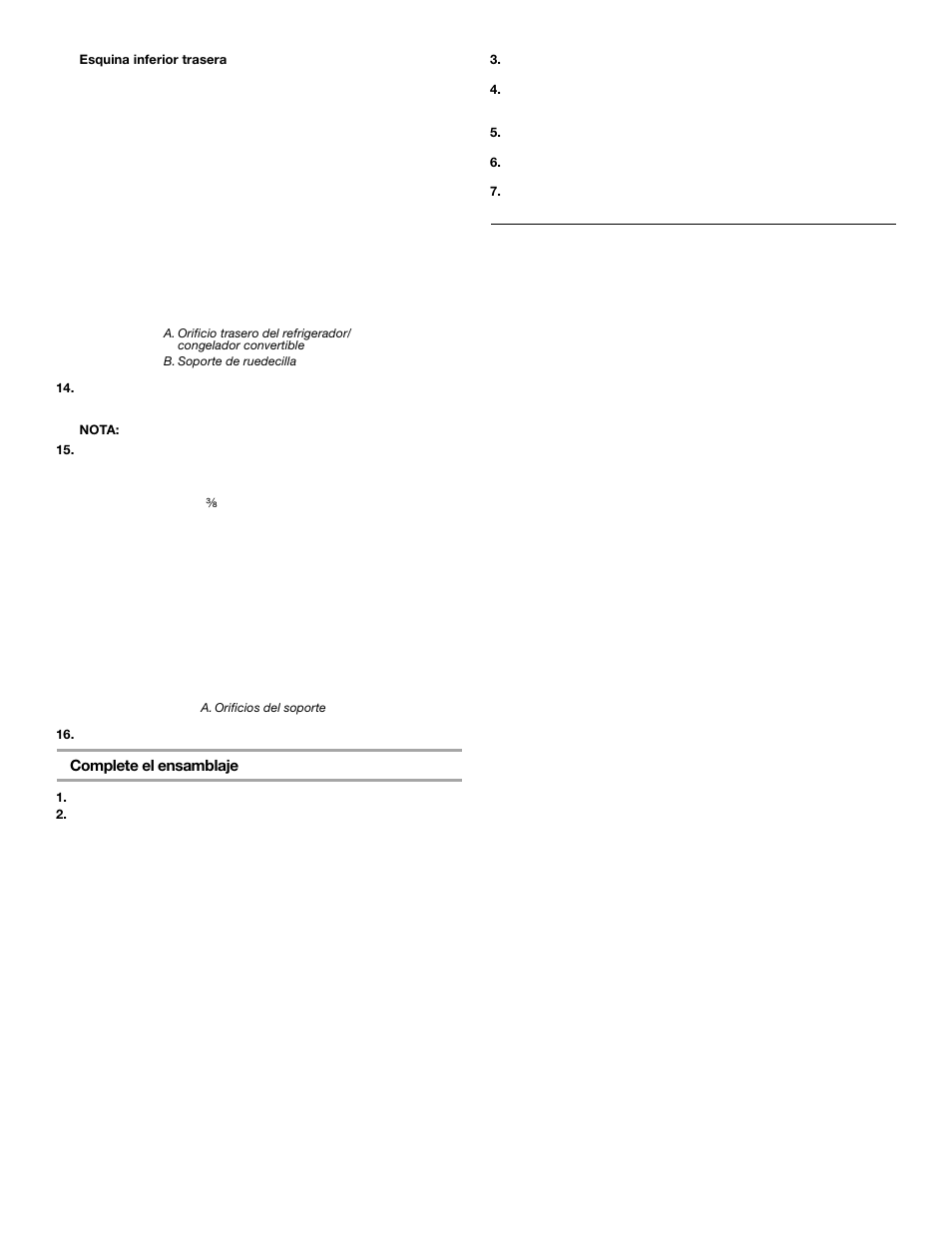 Sonidos normales | Whirlpool FREEZERATOR CONVERTIBLE REFRIGERATOR/FREEZER User Manual | Page 22 / 44