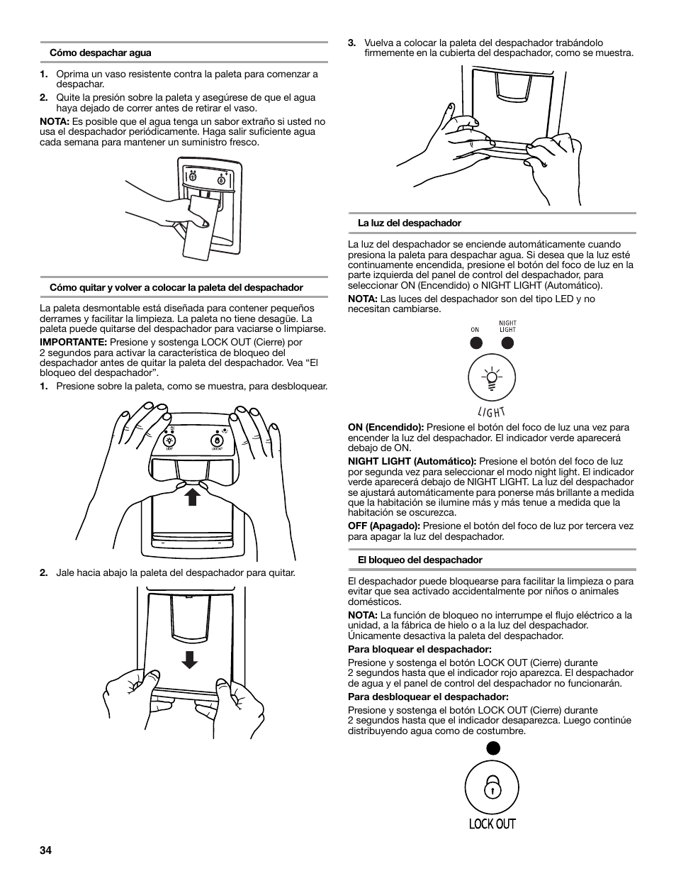 Whirlpool 2302309 User Manual | Page 34 / 60