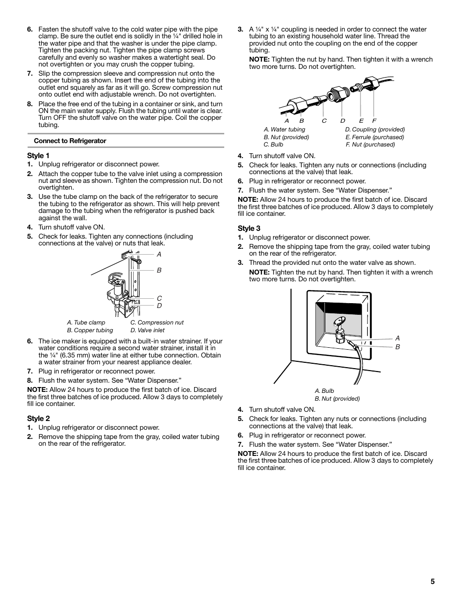 Whirlpool 2302309 User Manual | Page 5 / 60