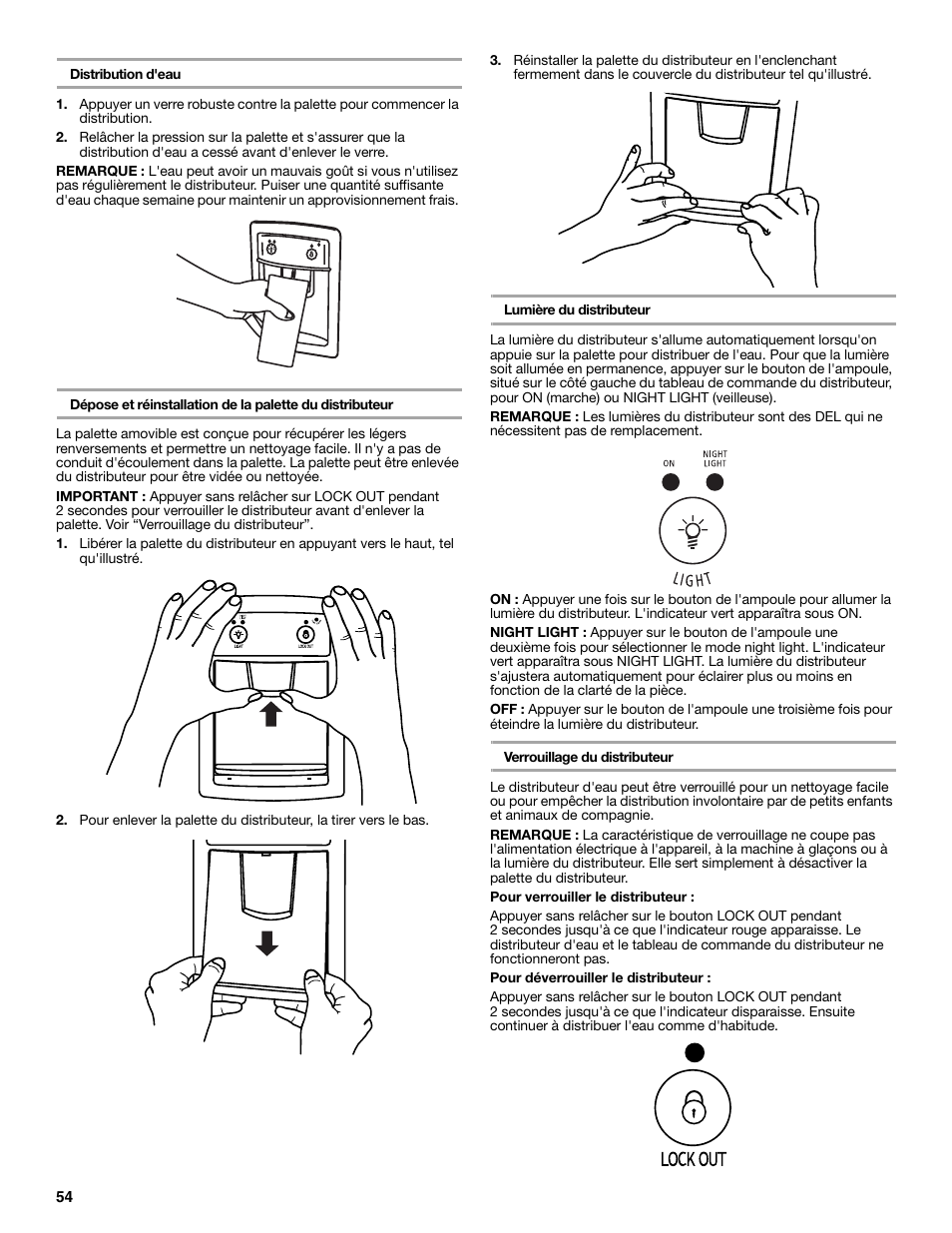 Whirlpool 2302309 User Manual | Page 54 / 60