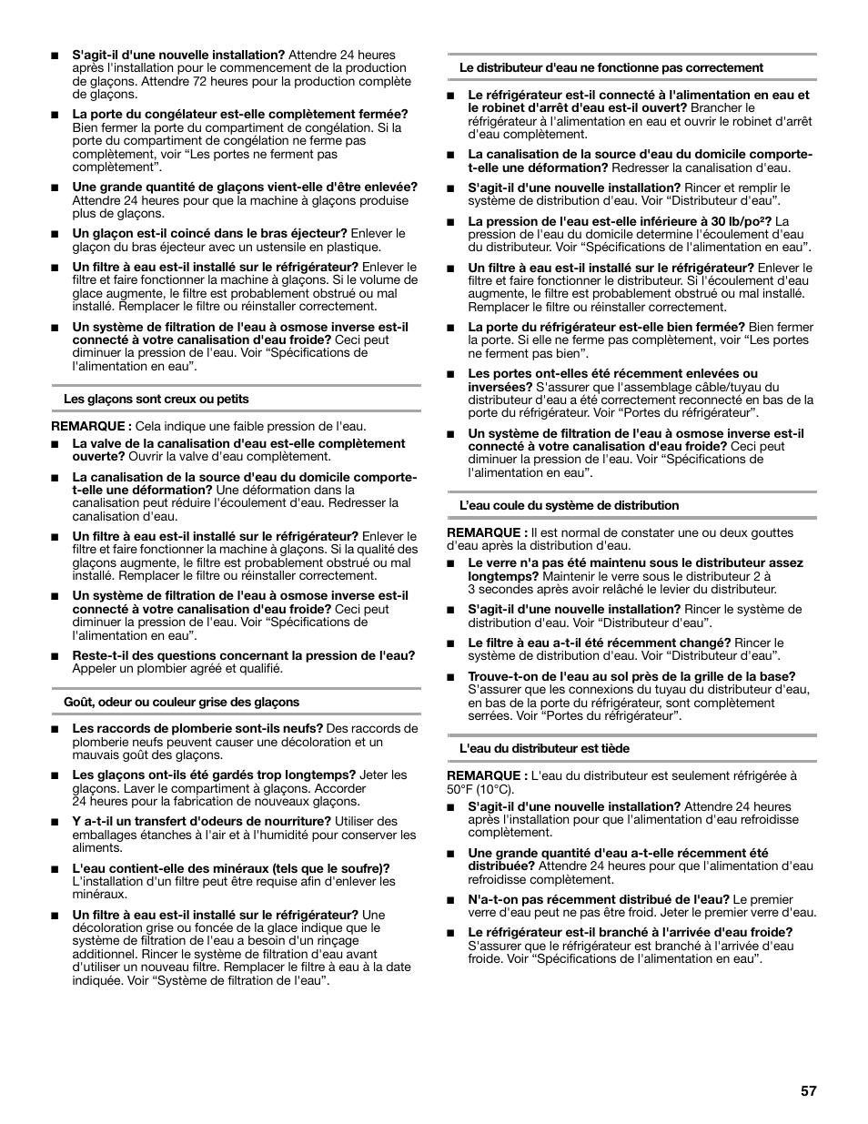 Whirlpool 2302309 User Manual | Page 57 / 60