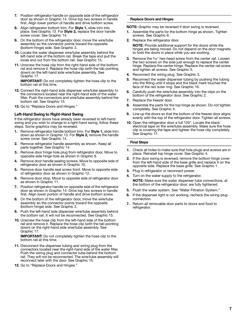 Whirlpool 2302309 User Manual | Page 7 / 60