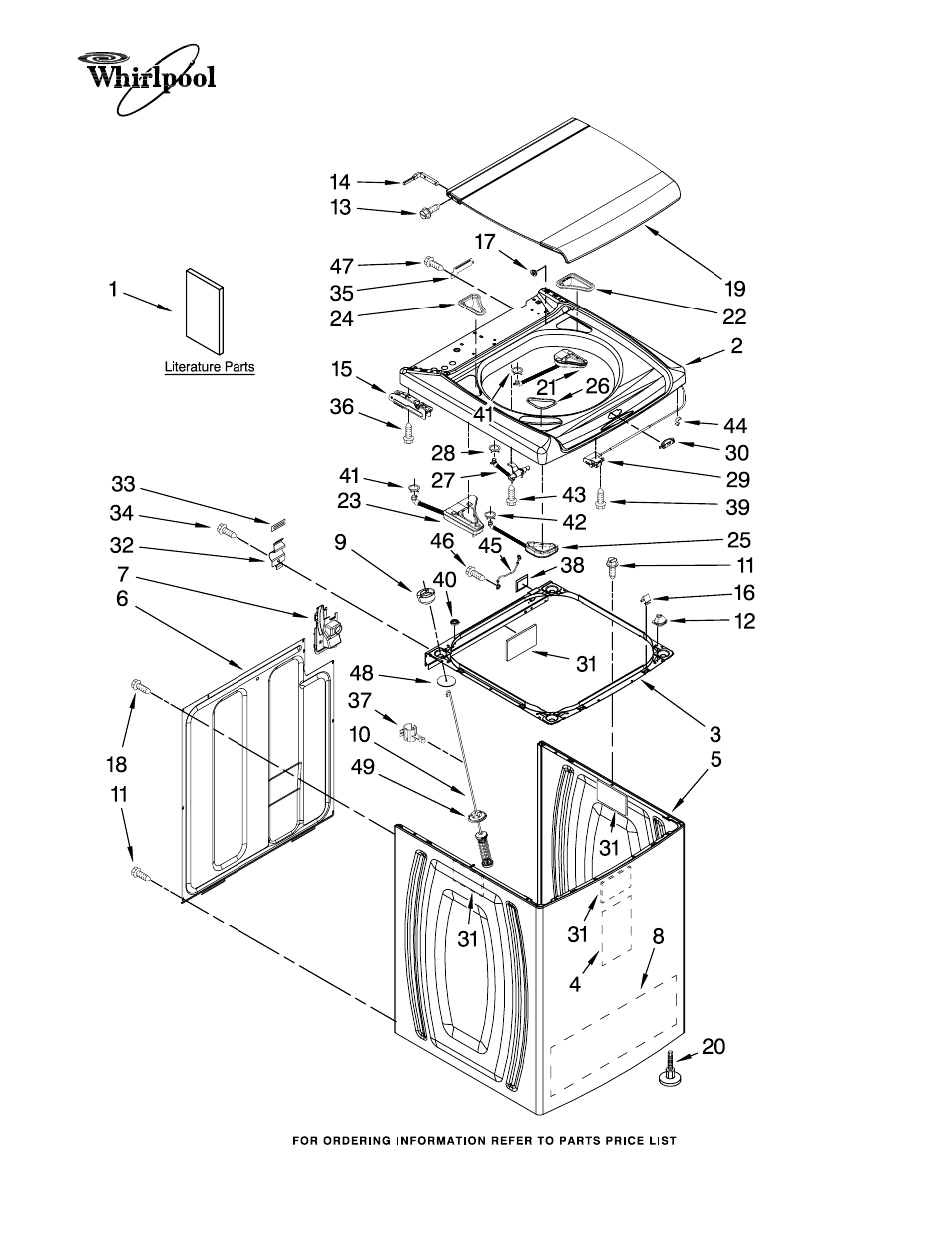 Whirlpool wtw6600sw1 User Manual | 8 pages