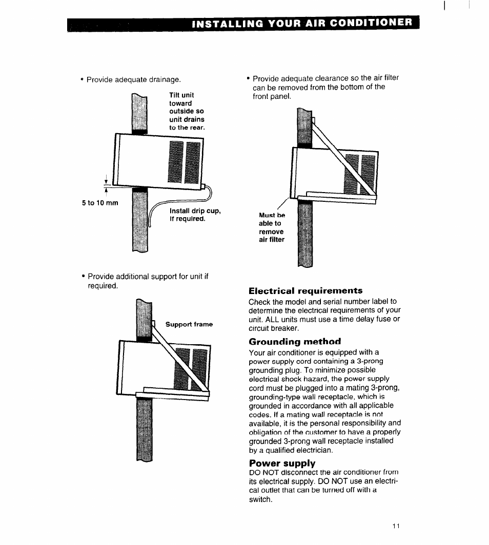 Whirlpool 3QACM07XD2 User Manual | Page 11 / 14