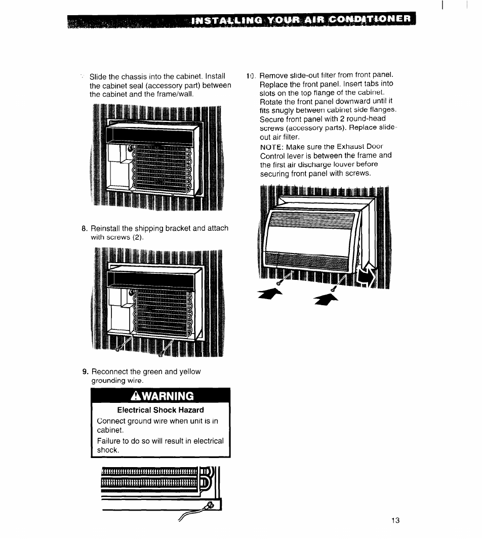 Msta^i,in, Warning | Whirlpool 3QACM07XD2 User Manual | Page 13 / 14