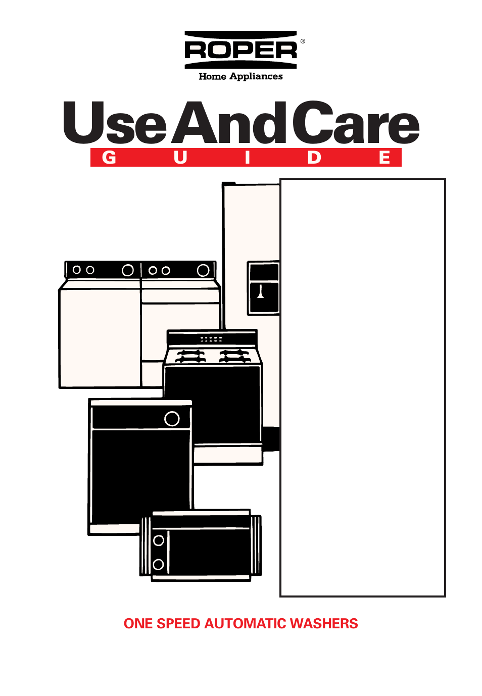 Whirlpool Roper RAB3132EW0 User Manual | 28 pages