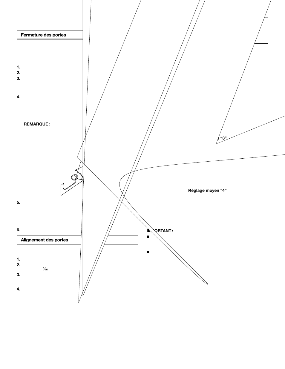 Utilisation du réfrigérateur, Ajustement des portes, Utilisation des commandes | Whirlpool 2302076 User Manual | Page 30 / 36