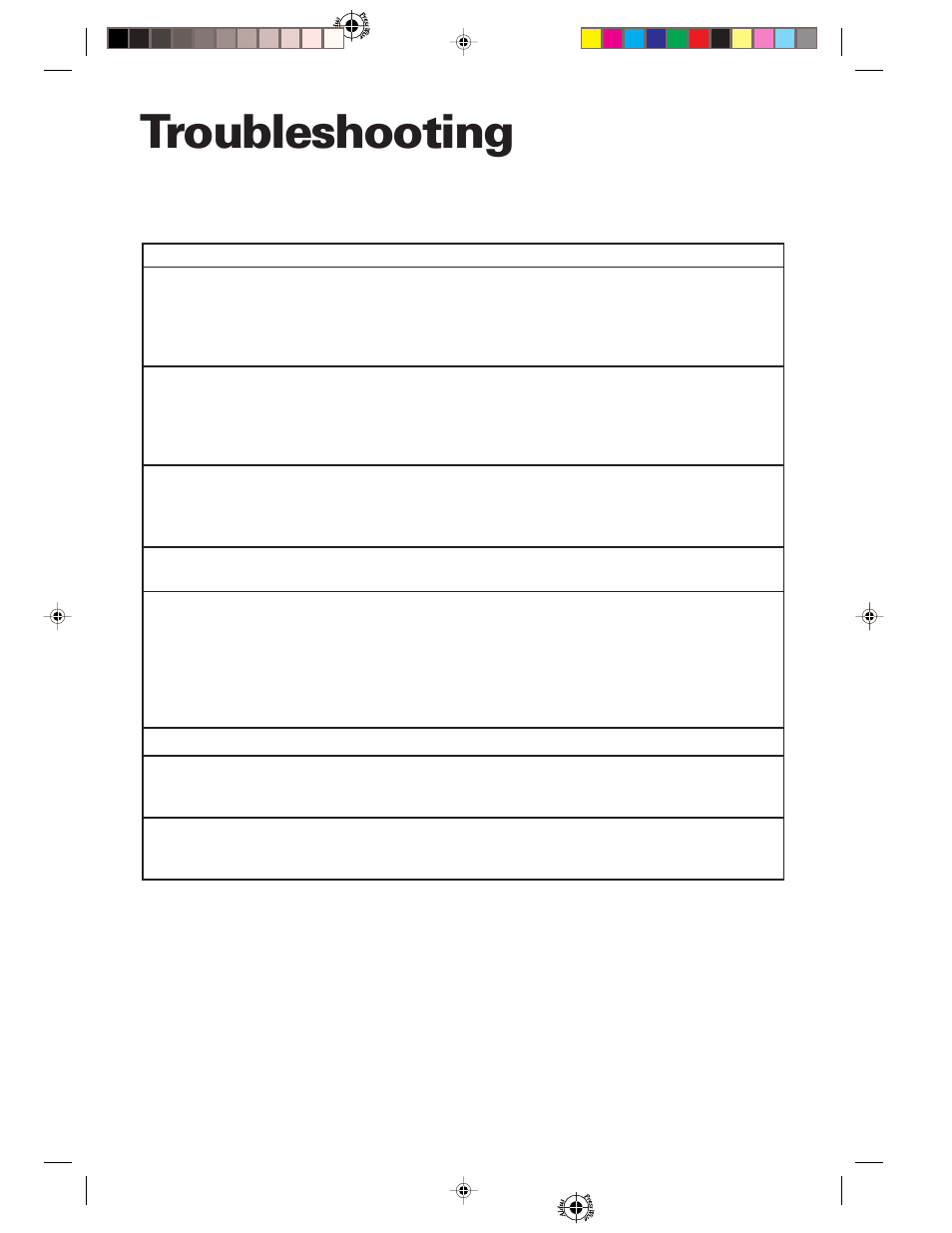 Troubleshooting | Whirlpool 1-34850/4390527 User Manual | Page 15 / 20