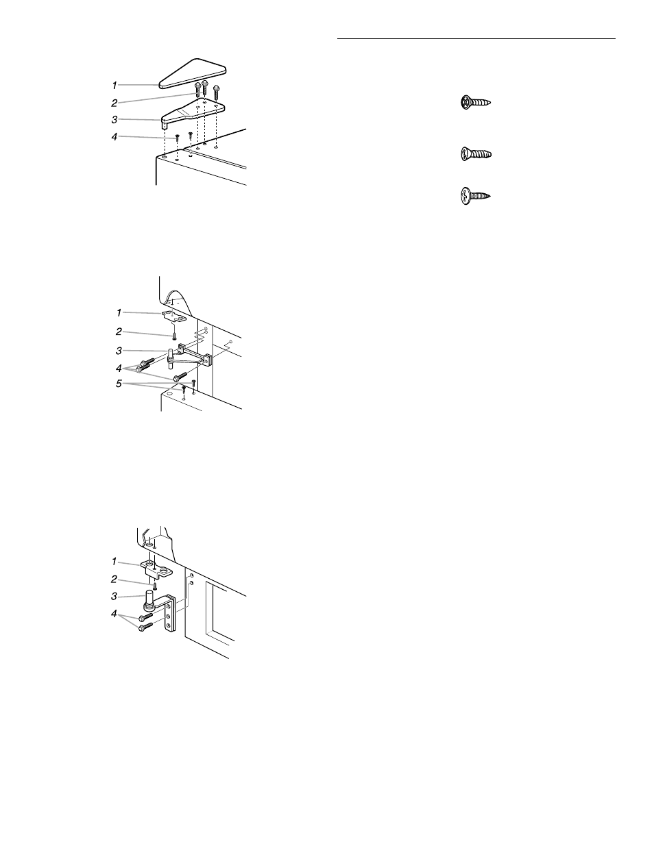 Reversing the door handles | Whirlpool 8ET8MTKXKT00 User Manual | Page 9 / 27
