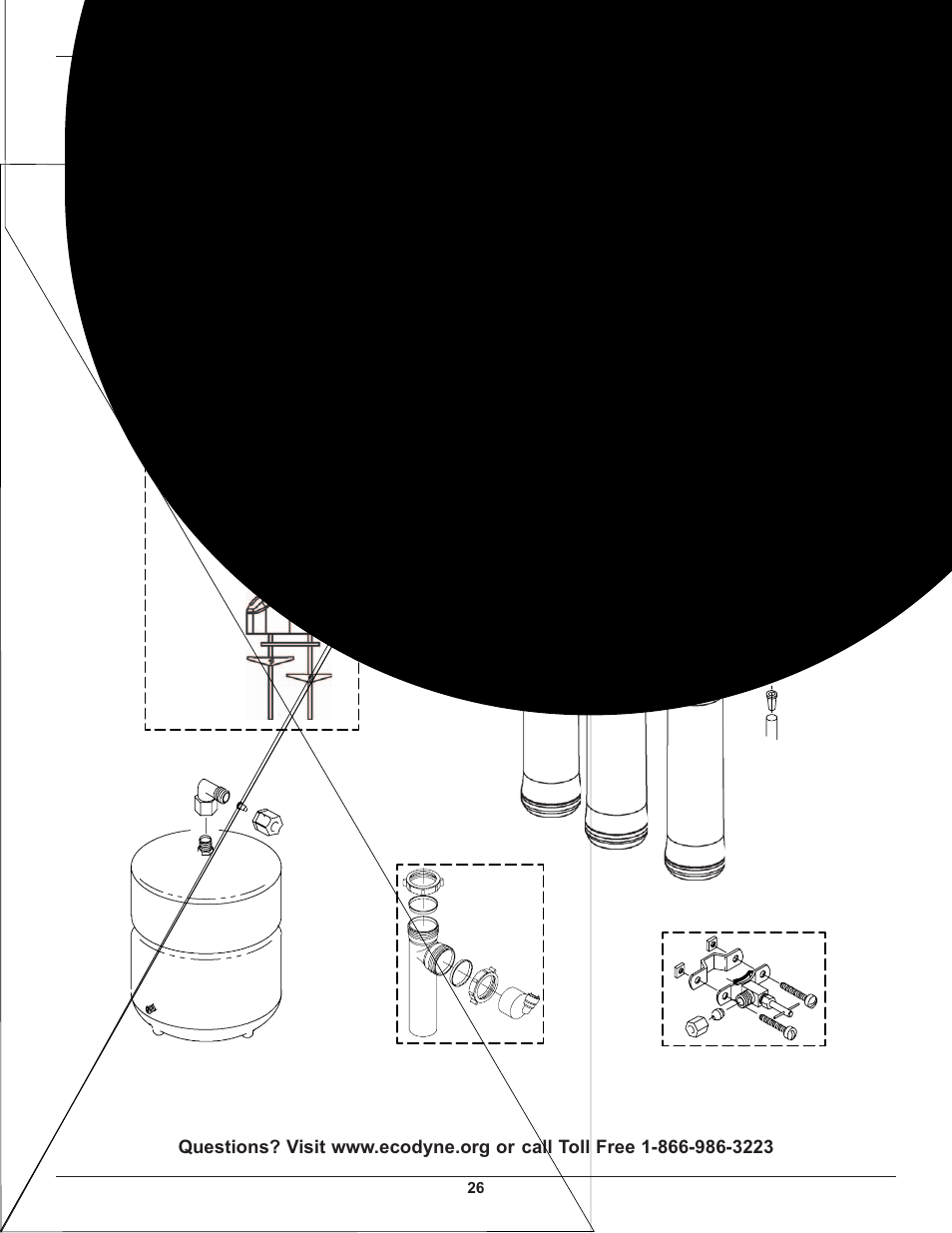 Exploded view | Whirlpool WHER25 User Manual | Page 26 / 27