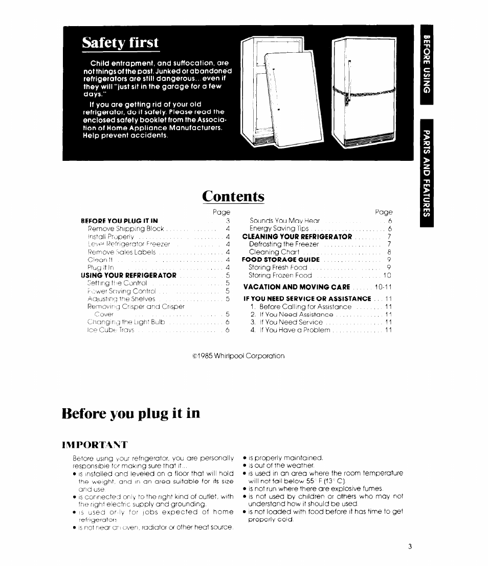 Whirlpool ET14DC User Manual | Page 3 / 12
