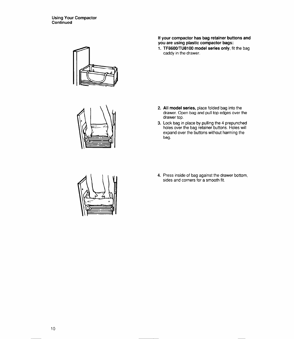 Whirlpool TU4100X User Manual | Page 10 / 16