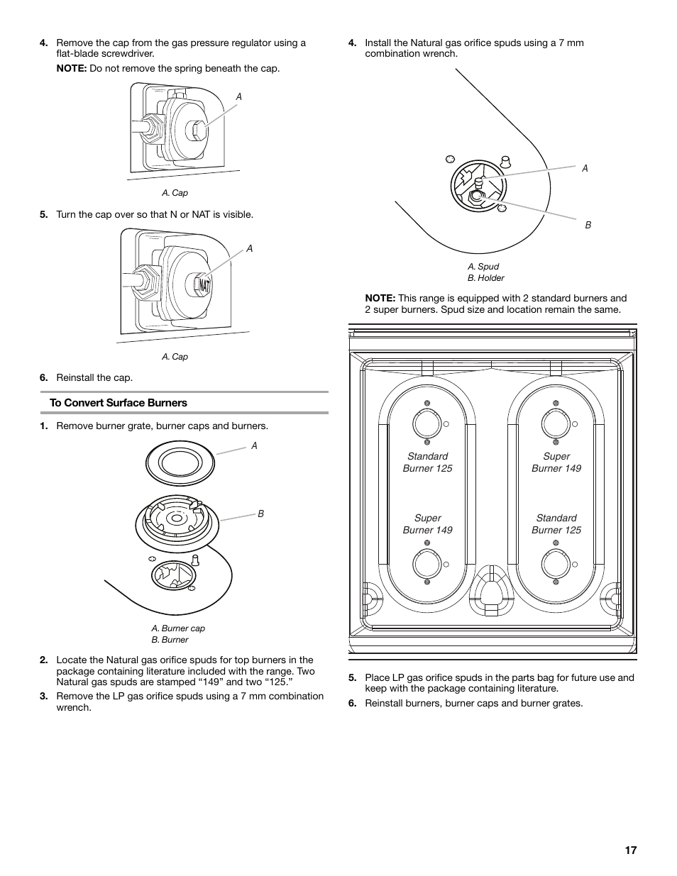 Whirlpool Freestanding Gas Range W10531342A User Manual | Page 17 / 20