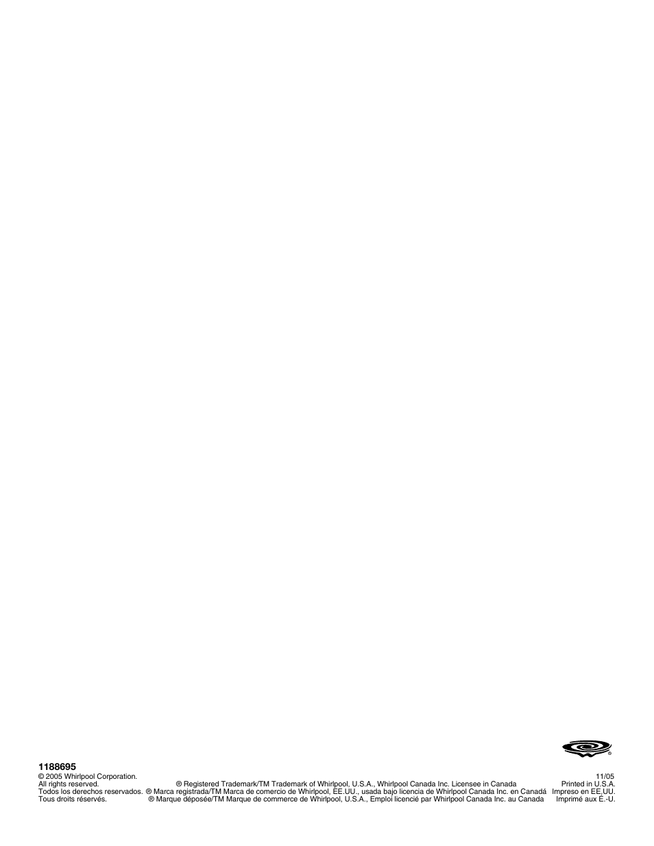 Whirlpool Whispure Air Purifier User Manual | Page 20 / 20