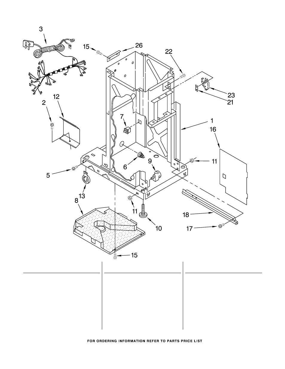 Frame, Frame parts | Whirlpool GC900QPPQ1 User Manual | Page 2 / 8