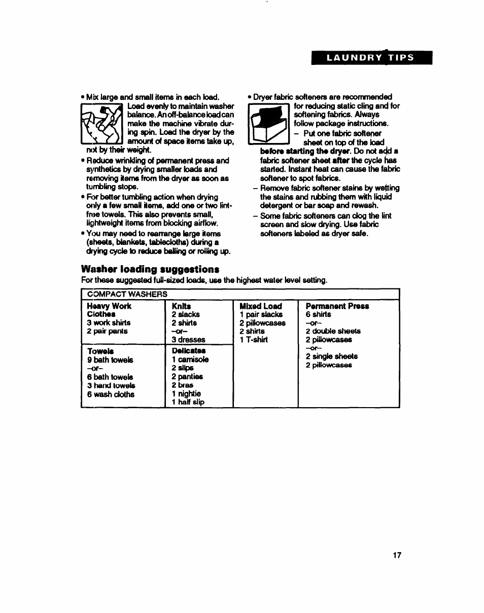 Whirlpool 3396314 User Manual | Page 17 / 34