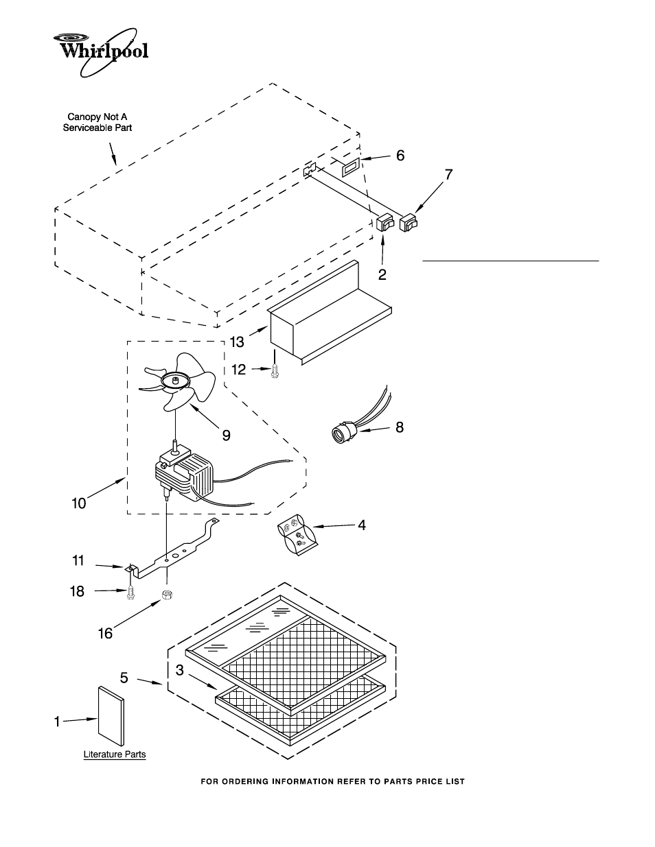 Whirlpool RH2630XJZ2 User Manual | 1 page