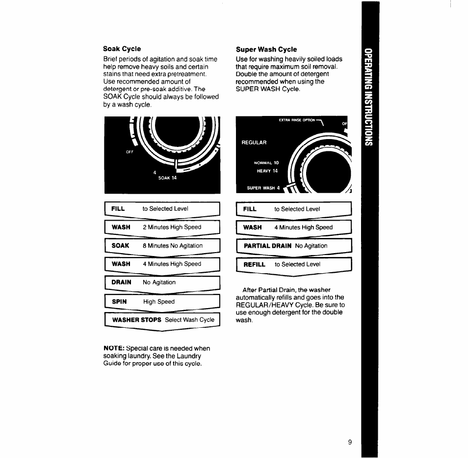 Whirlpool LA93ooxT User Manual | Page 9 / 16
