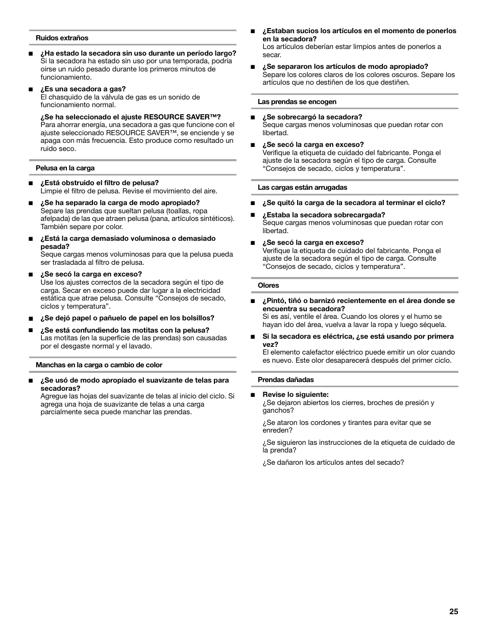 Whirlpool 8535839 User Manual | Page 25 / 28