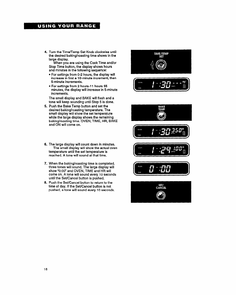 Whirlpool FES355Y User Manual | Page 18 / 32