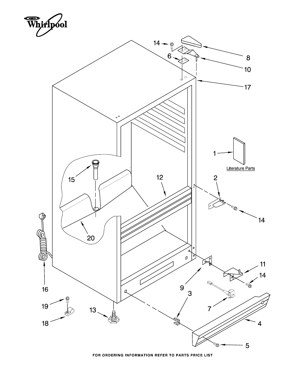 Whirlpool EV209NBTQ00 User Manual | 8 pages