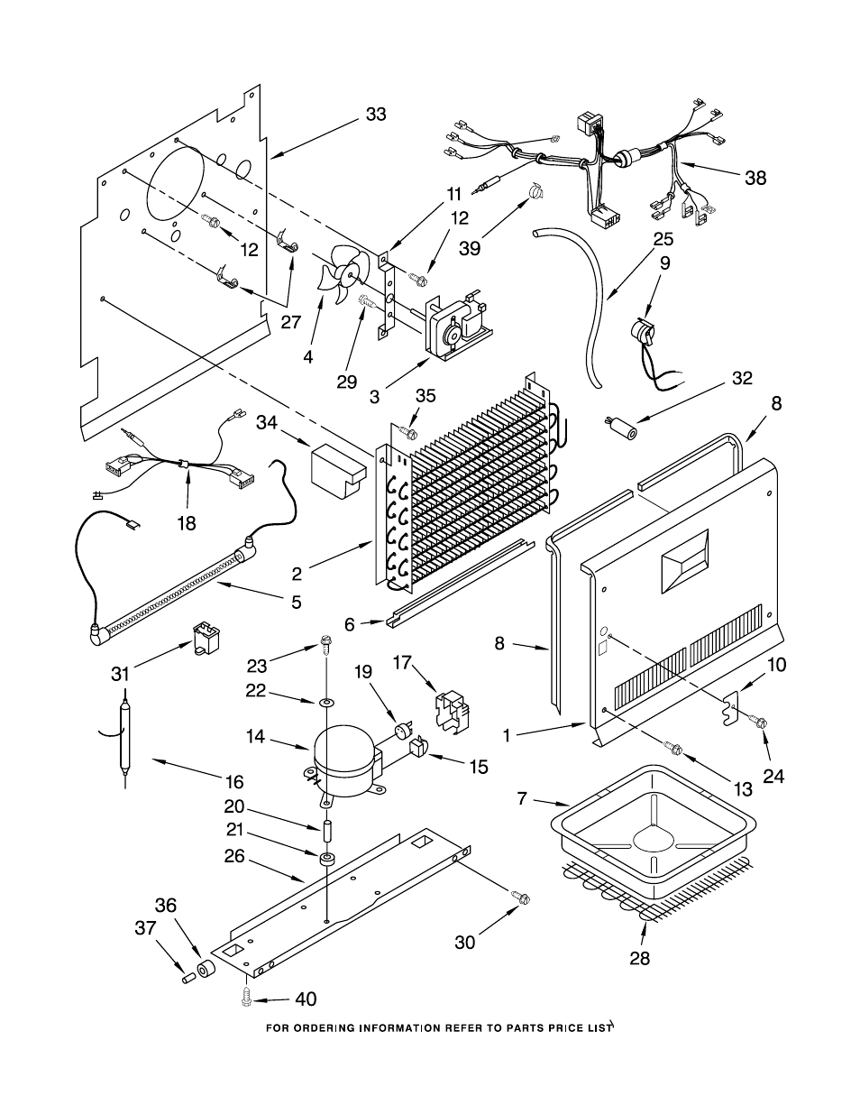 Unit, Unit parts | Whirlpool EV209NBTQ00 User Manual | Page 5 / 8