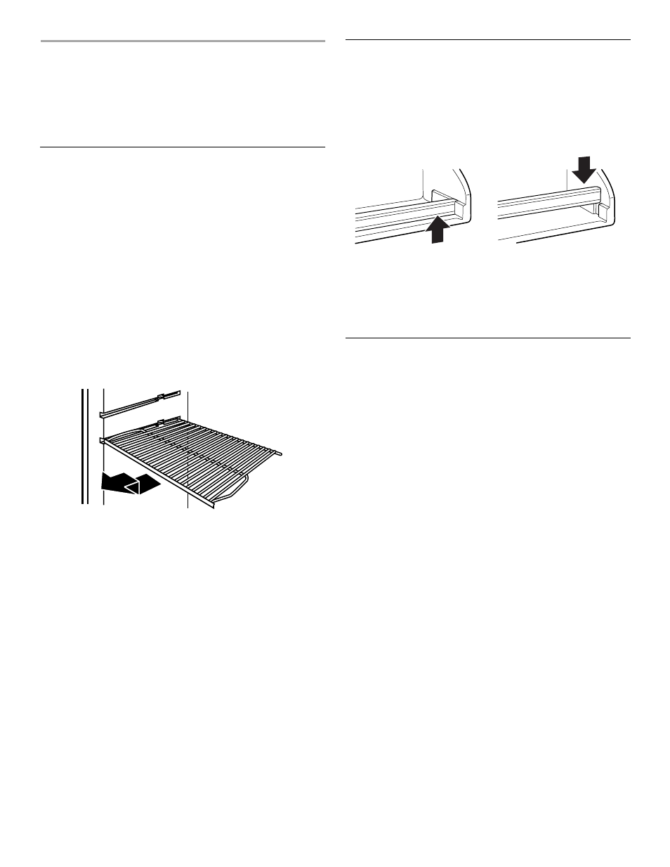 Refrigerator features, Refrigerator shelves, Drop-in door trim | Removing the meat drawer and cover, On some models) | Whirlpool 3VET16GKGW01 User Manual | Page 12 / 39