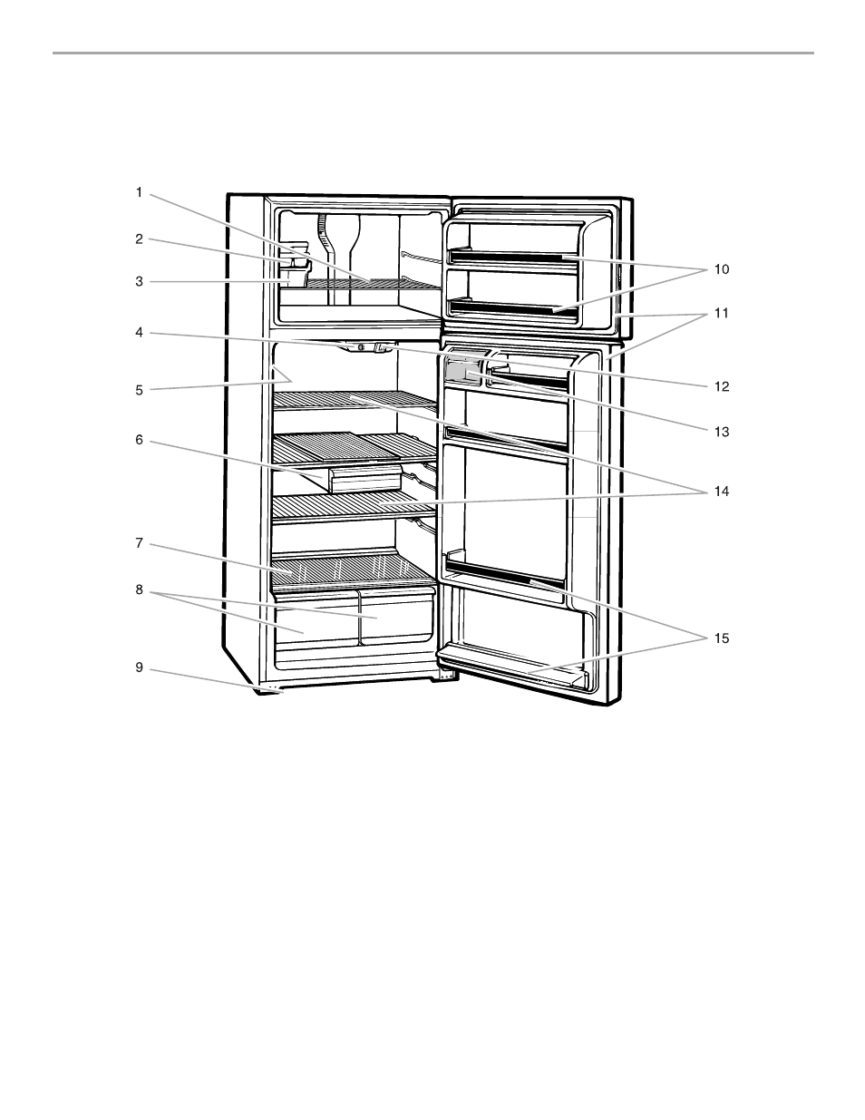 Partes y características | Whirlpool 3VET16GKGW01 User Manual | Page 21 / 39