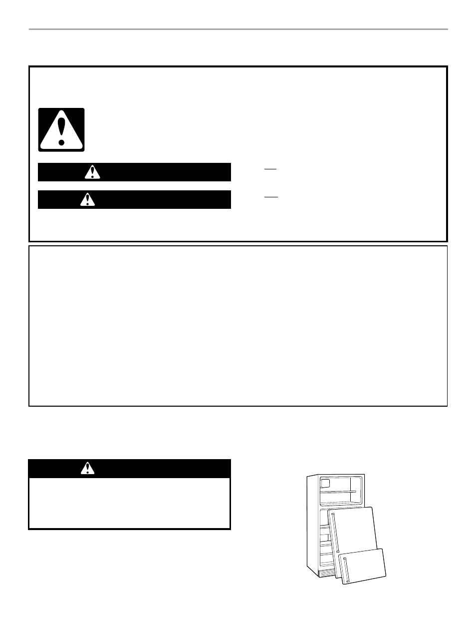 Safety, Refrigerator safety, Proper disposal of your old refrigerator | Danger, Warning, Important safety instructions, Save these instructions | Whirlpool 3VET16GKGW01 User Manual | Page 3 / 39