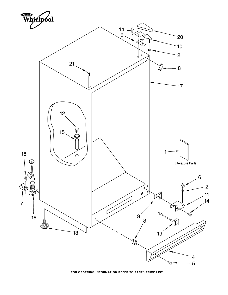 Whirlpool EV161FZRQ00 User Manual | 8 pages