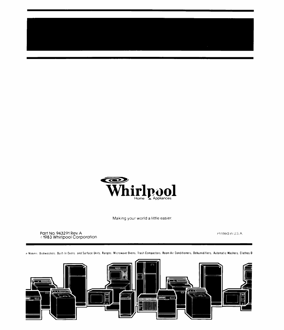 Whirlpool | Whirlpool ED19MT User Manual | Page 16 / 16