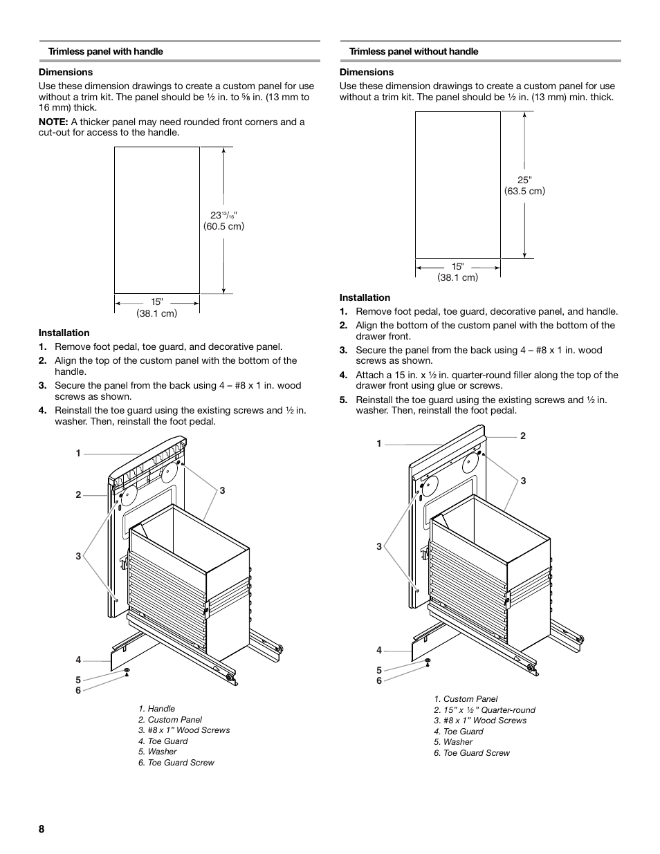 Whirlpool Compactor User Manual | Page 8 / 16