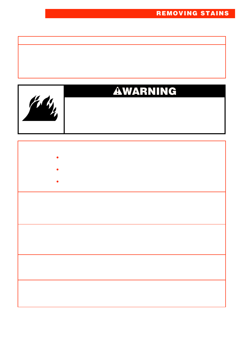Wwarning | Whirlpool 3950306 User Manual | Page 17 / 24