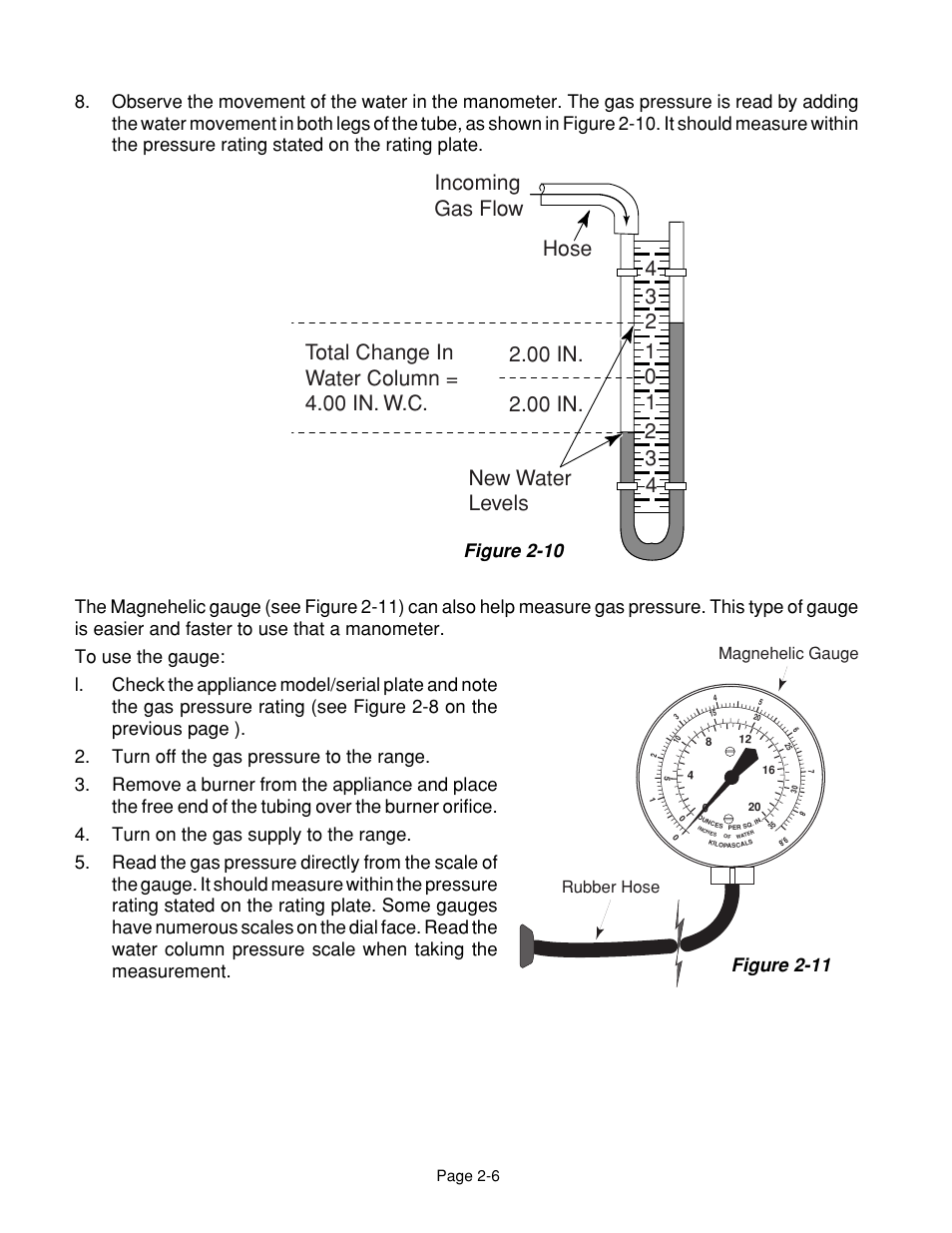 Figure 2-10, Figure 2-11 | Whirlpool 4322452 User Manual | Page 18 / 88