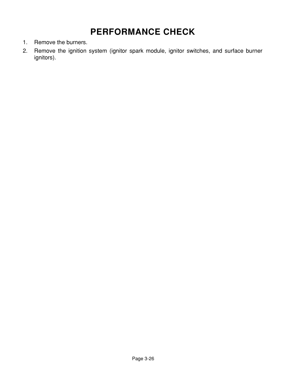 Performance check | Whirlpool 4322452 User Manual | Page 44 / 88