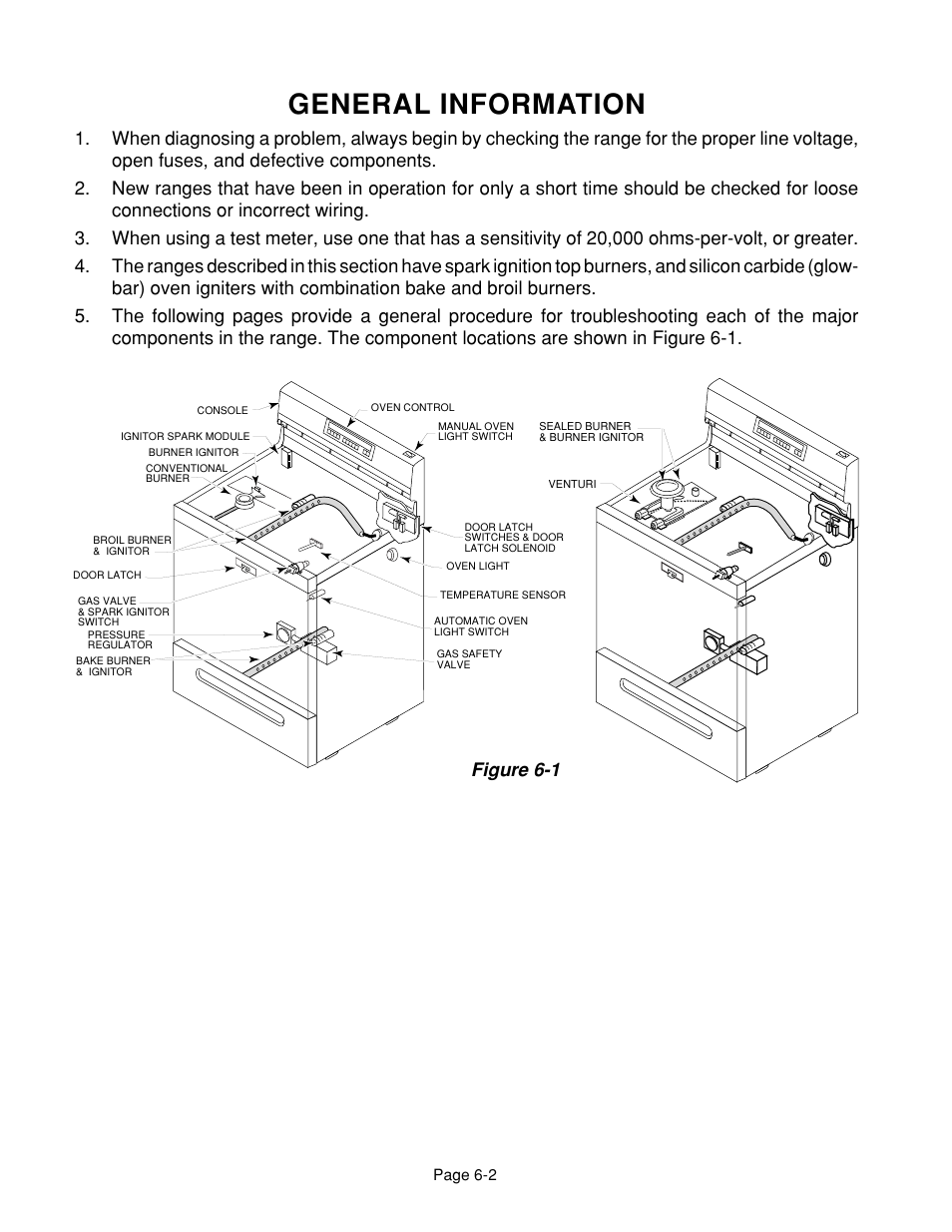 General information, Figure 6-1 | Whirlpool 4322452 User Manual | Page 72 / 88