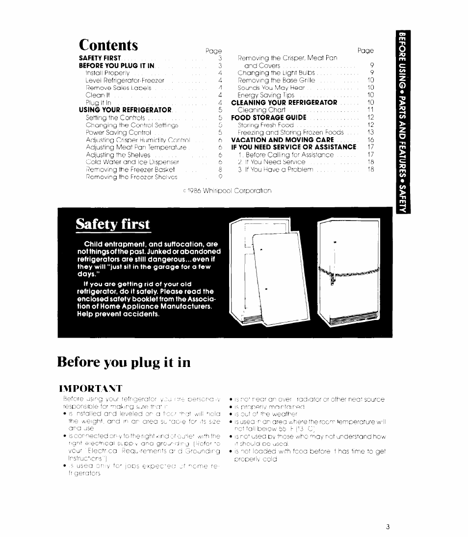 Whirlpool 3ED26MM User Manual | Page 3 / 20