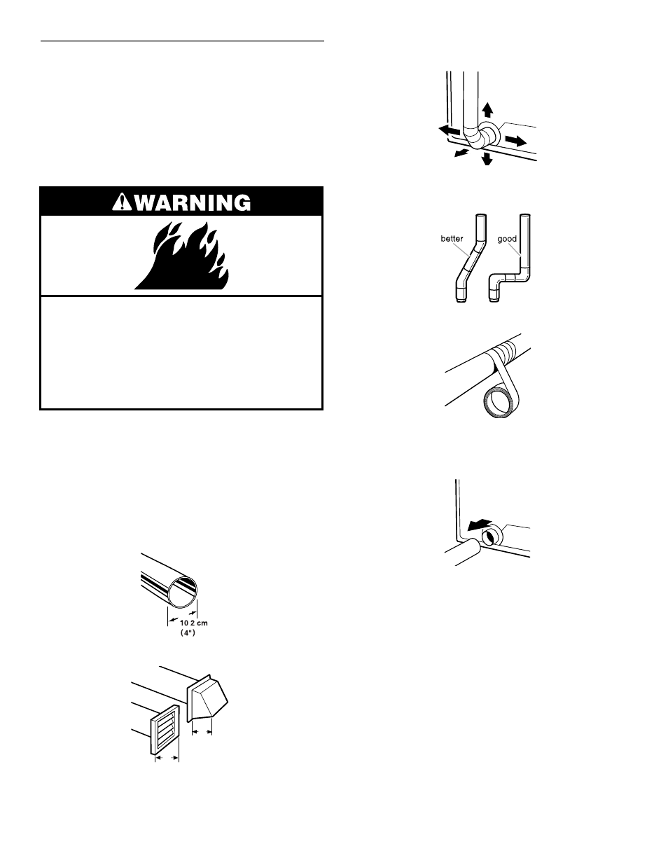 Checking your vent | Whirlpool 3XLER5437 User Manual | Page 6 / 32