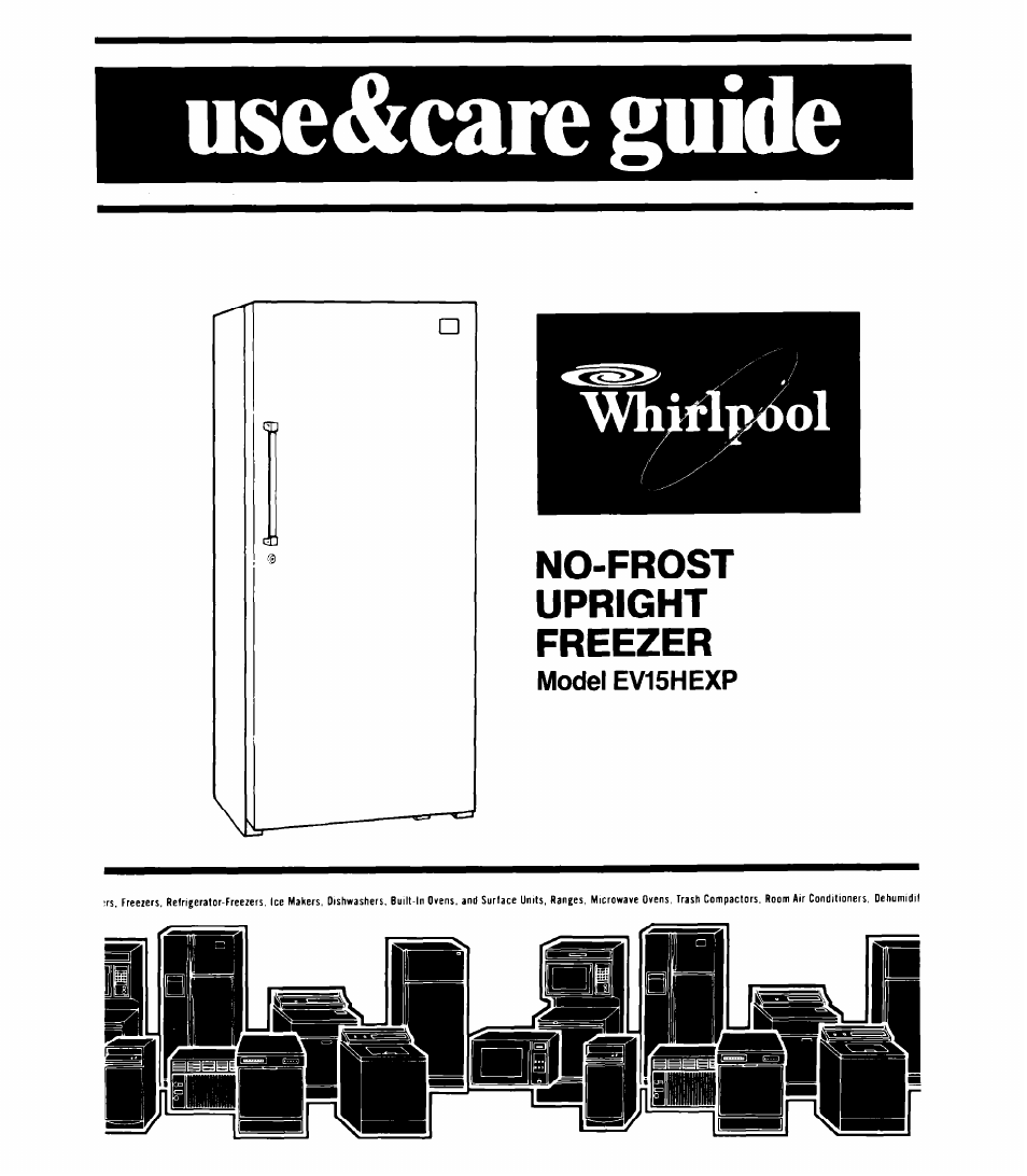 Whirlpool EVISHEXP User Manual | 12 pages