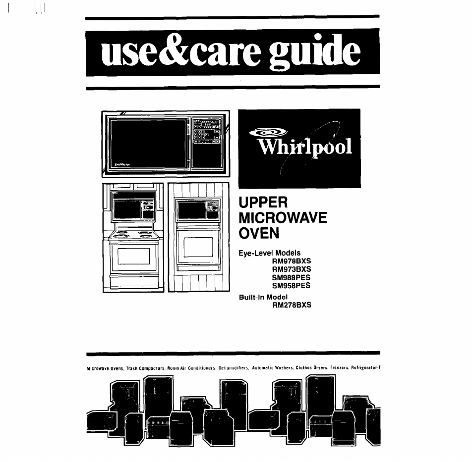 Whirlpool SM988PES User Manual | 44 pages